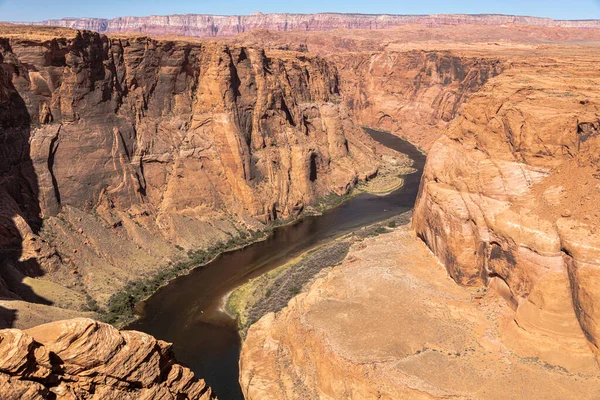 Colorado River Horseshoe Bend Grand Canyon Arizona Usa —  Fotos de Stock