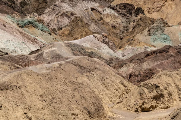 Artist Pallete Death Valley National Park California Usa — стокове фото