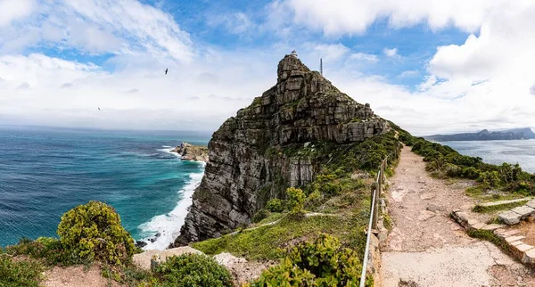 Cape Point África Sul Ponto Mais Meridional Continente Africano — Fotografia de Stock