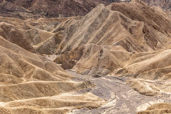 Rock Formations Zabriskie Point Death Valley National Park California Usa — Stok fotoğraf