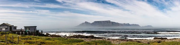 Кейптаун Вид Острова Роббен Пар Ліцензійні Стокові Зображення