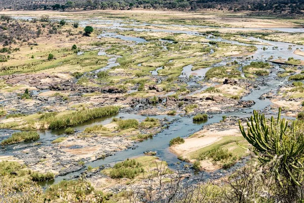 Limpopo Río Olifants Parque Nacional Kruger Sudáfrica —  Fotos de Stock