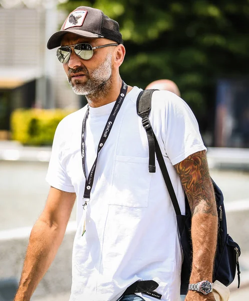 플로리다 이탈리아 2022 피렌체의 거리에 남자들 — 스톡 사진