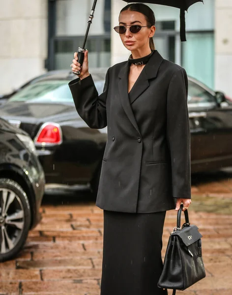 stock image MILAN, Italy- September 24 2022: Women on the street in Milan.