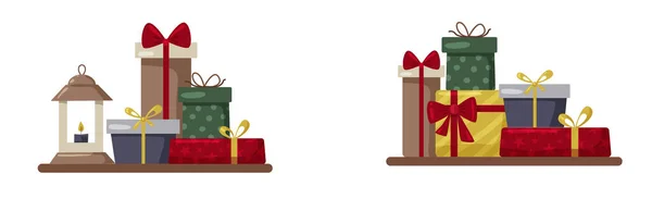 ボボの贈り物クリスマスの贈り物 誕生日のお祝い 公正な装飾のための装飾的なBohoカラーパーティーギフト — ストックベクタ