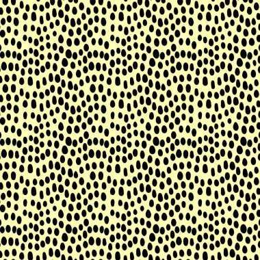 Küçük çizgi deseni. Kusursuz küçük çizgi deseni, sarı arkaplanda küçük elementler