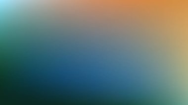 Yumuşak mavi, yeşil ve mercan tonlarının karışımına sahip renkli gradyan, arkaplan ve örtüler için mükemmel.