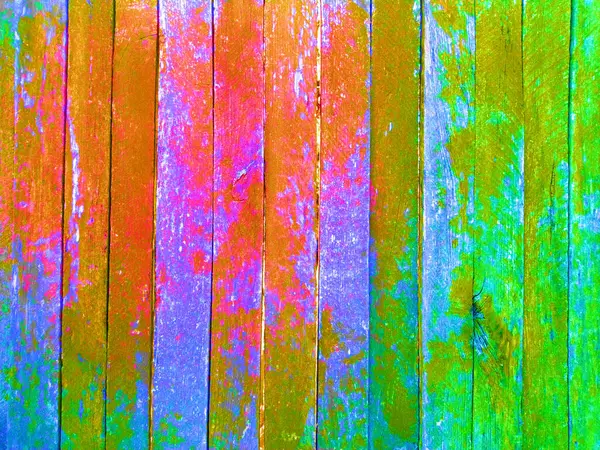 Fundal Material Lemnos Gard Lemn Multicolor — Fotografie, imagine de stoc