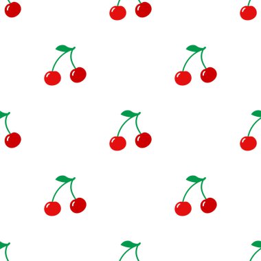 Kirazsız kirazsız, şirin böğürtlenli, az miktarda. Yaz tekstil ürünleri, çocuk giysileri ve taze meyve temalı ambalaj kağıtları için ideal..