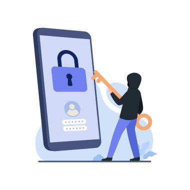 Hacker ve siber suçlu dizüstü bilgisayarla gizli bilgileri çalıyorlar.