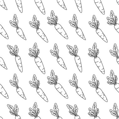 Havuç, sebze, dikişsiz duvar kağıdı arka planı.