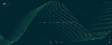 Çizgi ve noktalar dekorasyon arka plan vektörü ile renk gradyan çizgisi soyut arkaplan tasarımı