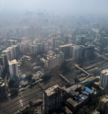 Hindistan, Bangalore 'dan Mumbai, Asya' ya, bir şehir manzarası