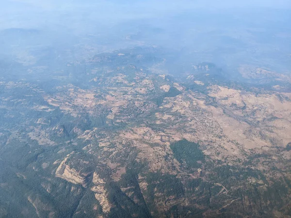 India Bangalore Naar Mumbai Azië Een Uitzicht Een Berg Stockfoto