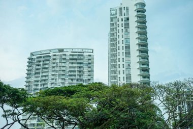 Singapur, Asya, Güneydoğu Asya, yüksek bir bina
