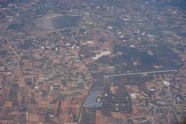 Bangalore, Karnataka 'nın Bangalore' dan Singapur, Asya 'ya uçuşu.