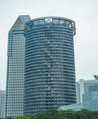 Singapur, Asya - 22 Nisan 2024: Singapur, Asya 'daki LGT özel bankacılık binası