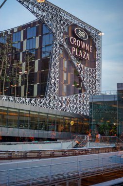 Singapur, Asya - 22 Nisan 2024: Changi havaalanı, Singapur, Asya