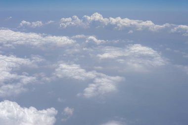 Gökyüzünden, buluttan, gökyüzünden, Hindistan 'dan bir grup buluttan görüntü