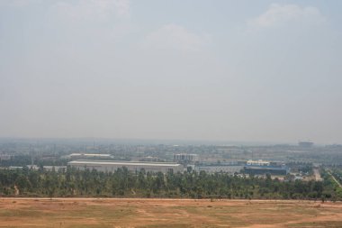 Bangalore, Karnataka - 29 Mart 2022: Kempegowda Uluslararası Havalimanı Bangalore, Karnataka, Hindistan