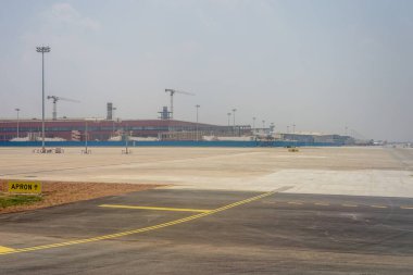 Bangalore, Karnataka - 29 Mart 2022: Kempegowda Uluslararası Havalimanı Bangalore, Karnataka, Hindistan