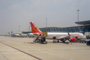 Bangalore, Karnataka - 29 Mart 2022: Kempegowda Uluslararası Havaalanı Bangalore, Karnataka, Hindistan