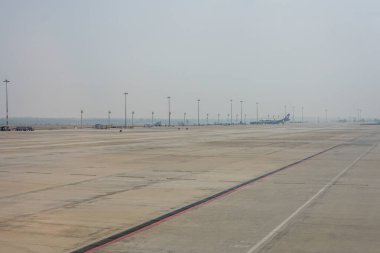 Bangalore, Karnataka - 27 Mart 2022: Kempegowda Uluslararası Havaalanı Bangalore, Karnataka, Hindistan