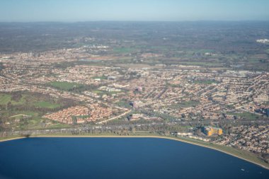 Londra, İngiltere, Avrupa, Heathrow, bir şehir manzarası