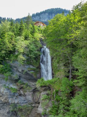 İsviçre, Meiringen, Schwarzwaldalp, Reichenbach Şelaleleri,
