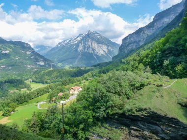 İsviçre, Meiringen, Schwarzwaldalp, Reichenbach Şelaleleri,