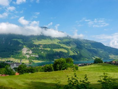 İsviçre, Meiringen, Schwarzwaldalp, Lungern Gölü,