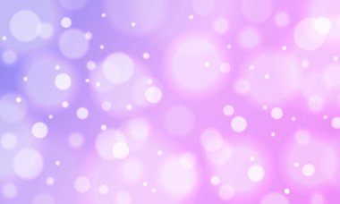 Parlayan ışık küreleri ile rüya gibi pembe ve mor bokeh arka plan. Güzellik, kutlama ya da romantik temalı tasarımlar için ideal. Yumuşak ve zarif bir zemin kadar mükemmel..
