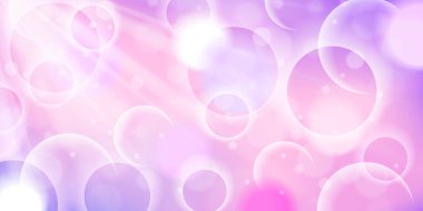 Pembe parlak bir arka plan, parlak ışıklar ve ışıltılar. Rüya gibi Y2K titreşimleri için vektör karikatür tasarımı.