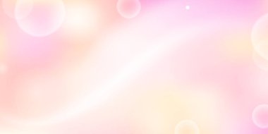 Tuhaf soyut şeftali pembesi gradyan, parlak çizgili ve pürüzsüz bulanık. Sihirli ruh haliyle ruhsal ışık tasarımı.