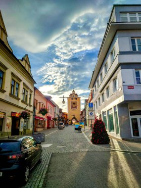 Beroun, şehir merkezi Bohemya, Jan Hus Meydanı