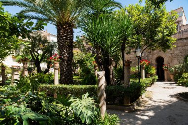 Palma de Mallorca, Balear Adaları, İspanya 'daki Arap Hamamlarının Bahçe Bahçesi