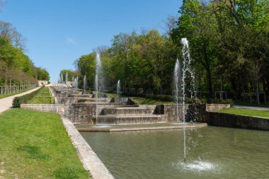 Grand Cascade in public Departemental Parc de Sceaux - Hauts-de-Seine, Fransa.