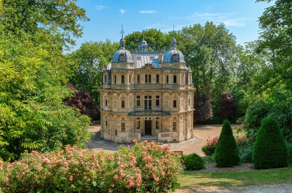 法国玛丽港 2023年6月13日 基督山堡的外部景观 这座城堡位于离巴黎20公里处 1846年至1851年是亚历山大 杜马斯的住所 — 图库照片