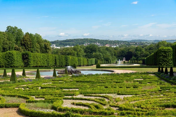 Champs Sur Marne Γαλλία Ιουλίου 2023 Κήπος Του Chateau Champs — Φωτογραφία Αρχείου