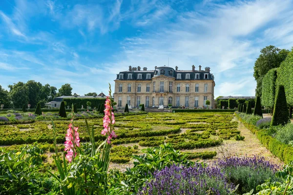 Champs Sur Marne Γαλλία Ιουλίου 2023 Κήπος Και Chateau Champs — Φωτογραφία Αρχείου