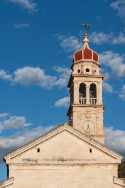 Pucisca 'daki Saint Jerolime Kilisesi, Brac Adası, Dalmaçya, Hırvatistan