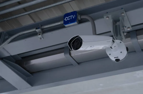 Cctv Τηλεόραση Κλειστού Κυκλώματος Σύστημα Βιντεοκάμερας Ασφαλείας Για Ασφάλεια Σύστημα Εικόνα Αρχείου