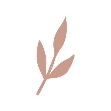 Vector flat cartoon style holly tree, berries on branch . Isolated illustration. Christmas cards, banners of presentation decoration design symbol. Vector illustration