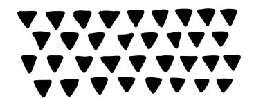 El çizimi karalama dokusu. Siyah üçgenli soyut vektör arkaplan. Karalama şekilleri. Moda illüstrasyon. Grafik vektör freehand dokusu. Beyaz arkaplanda izole edilmiş illüstrasyon