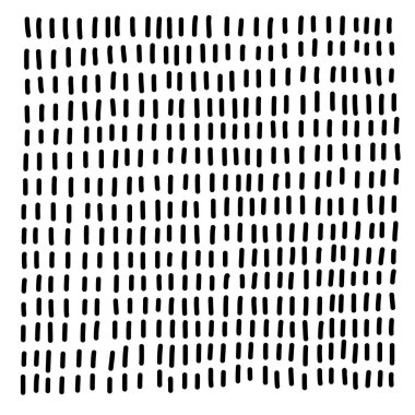 El çizimi soyut doku. Vektör karalama, noktalar ve vuruşlar koleksiyonu. Karalama şekilleri. Moda illüstrasyon. Grafik vektör freehand dokusu. Siyah mürekkep noktaları beyaz arkaplanda izole edilmiş..