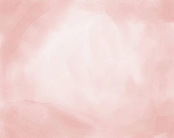 Персиковый Крем Абстрактный Акварельный Фон Размытая Акварельная Светлая Текстура Розовая — стоковое фото