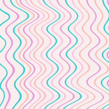 Psikedelik trip Y2K retro arka plan girdabı. Basit vektör çizimi. Harika bir dalga izi. Klasik arka plan. Psikedelik harika spiral