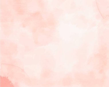 Şeftali pembe gül soyut arka plan. Çıplak bej rengi, basit bir gradyan. Açık renkli soluk yumuşak mercan suluboya bulanık desen. Matte boş şablon. Zarif, güzel romantizm, nazik sakinlik