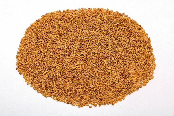 Куча Органических Семян Пшеницы — стоковое фото