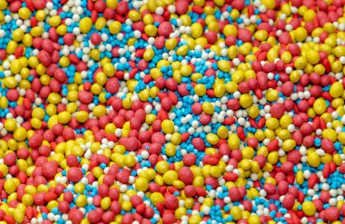 Renkli inci boncuklar arkaplan dokusu deseni 